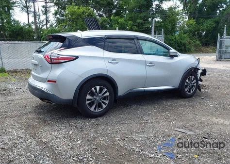 2015 Nissan Murano Sl from USA, damaged, VIN 5N1AZ2MG4FN286004
